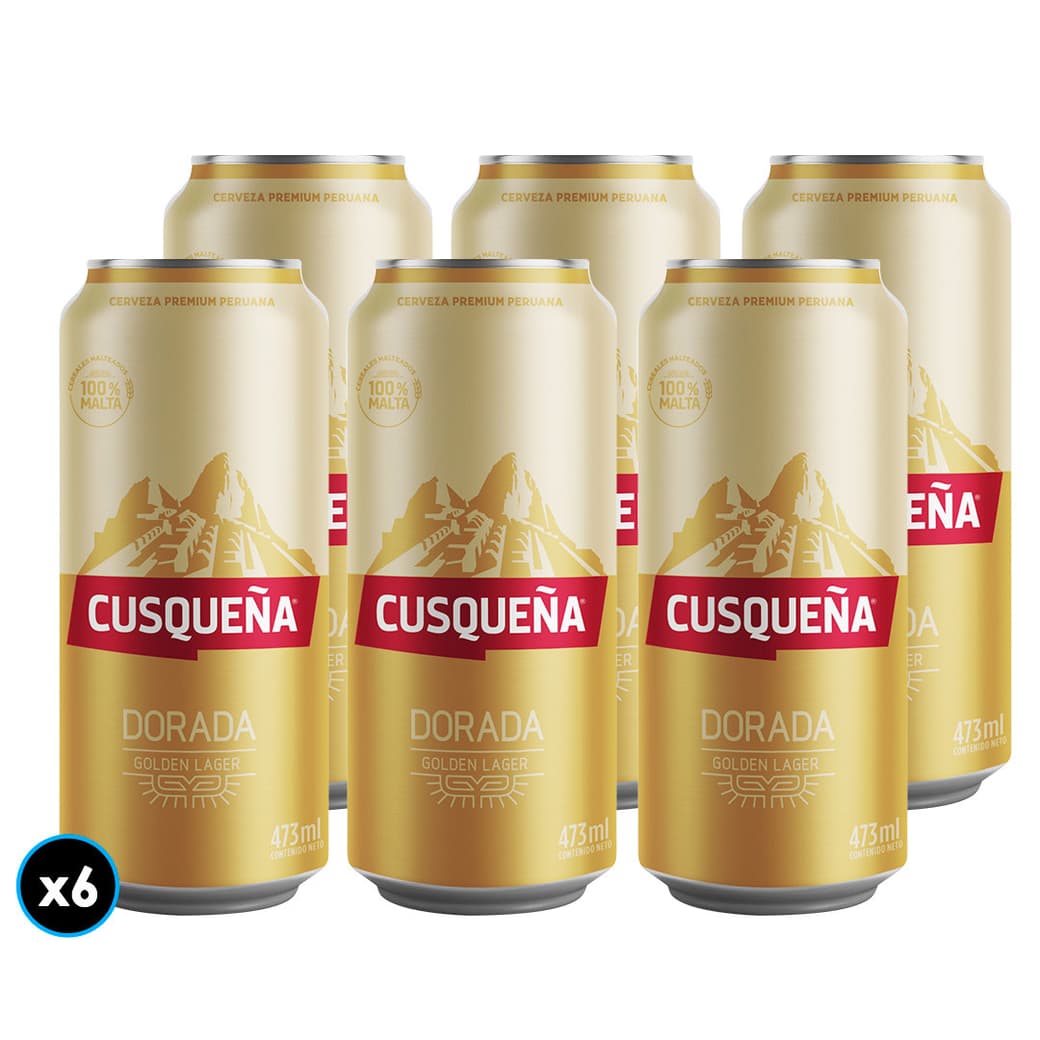 6x Cervezas Cusqueña Lata 473cc_1