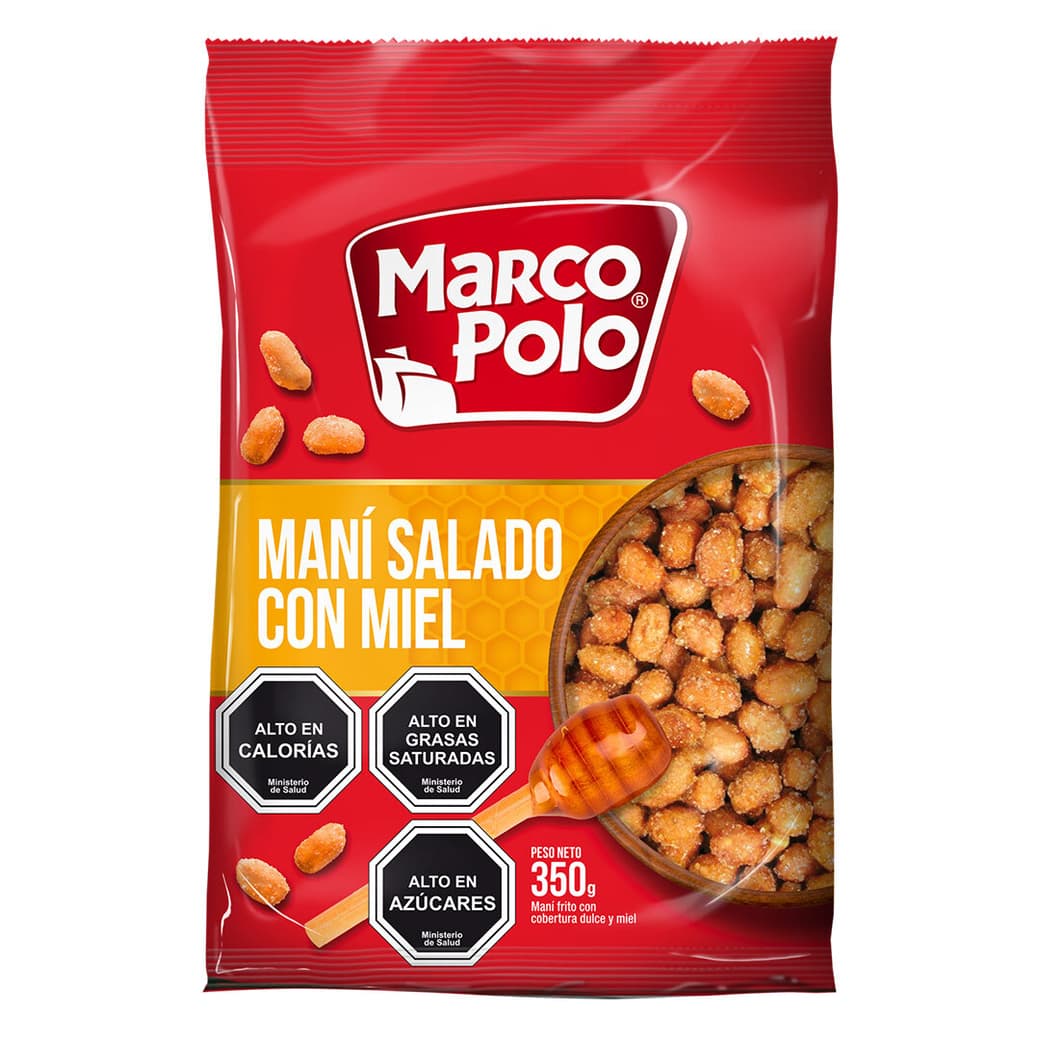 Maní Marco Polo Salado con Miel 350 grs._1