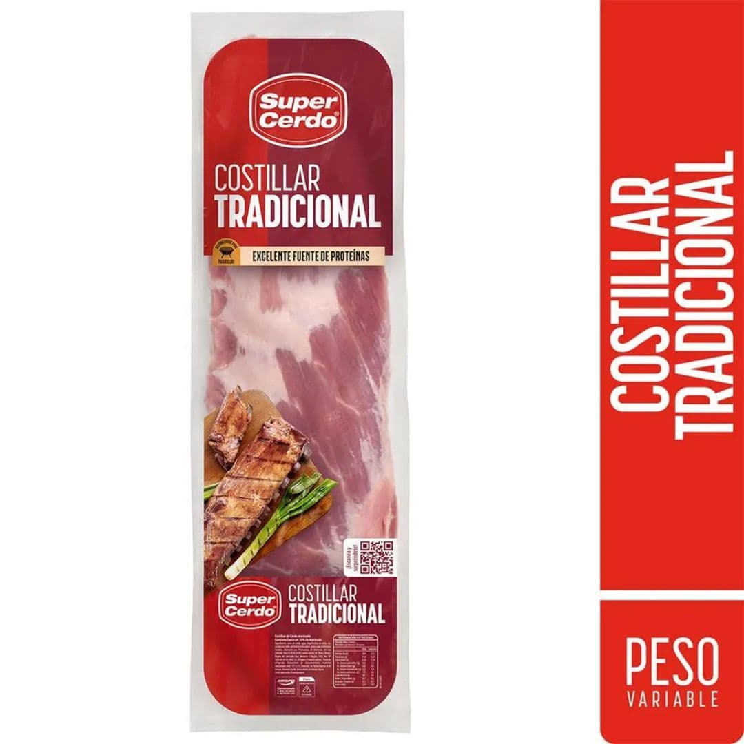 Costillar de Cerdo 75 Marinado Super Cerdo 1,2 kg_1