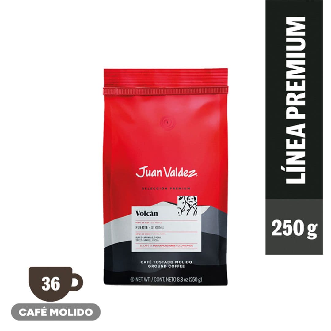 Café Juan Valdez Tostado Molido Volcán 250 grs._1