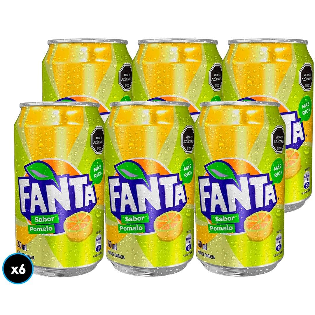 6x Bebida Fanta Pomelo Lata 350cc_1