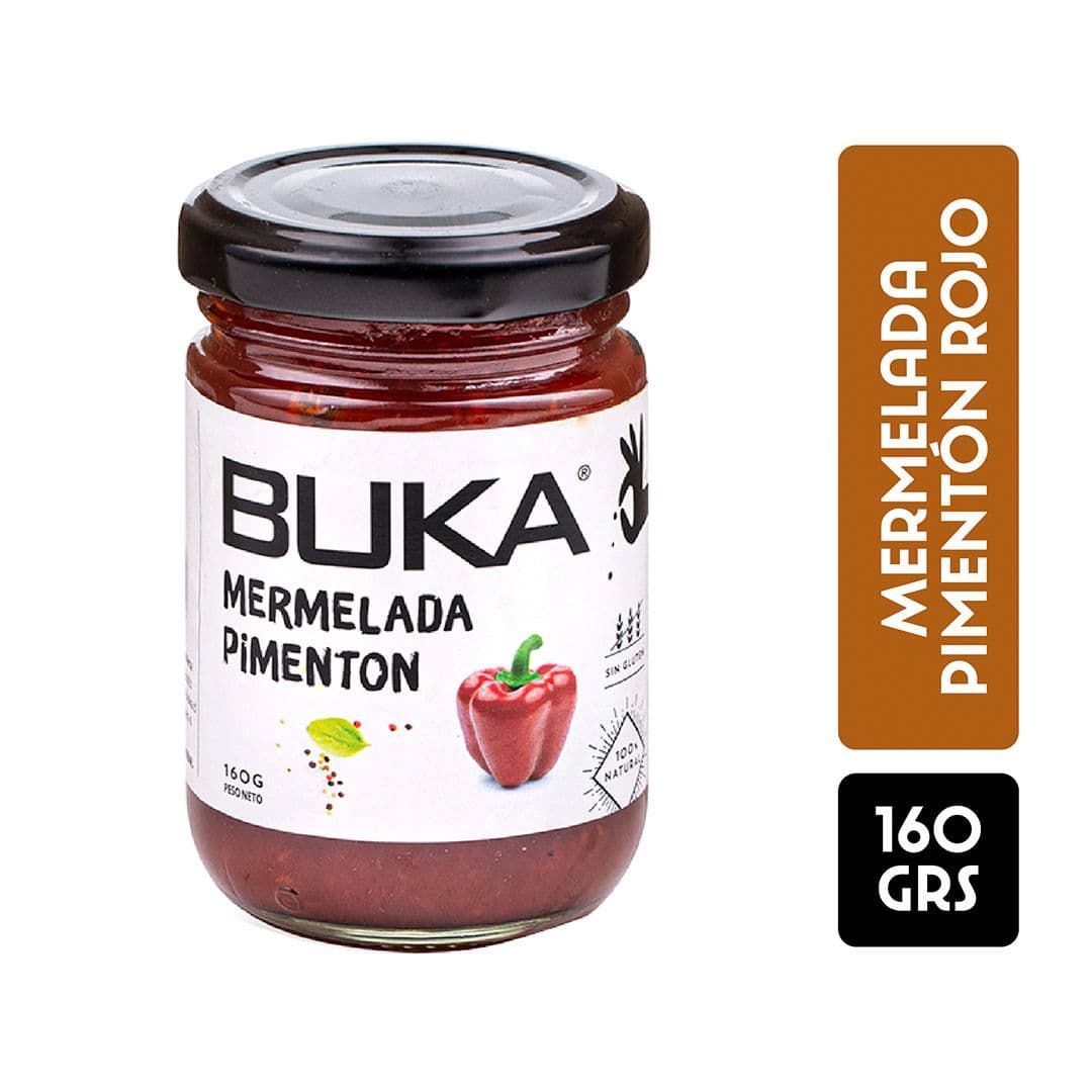 Buka Mermelada De Pimentón Rojo 160 grs._1