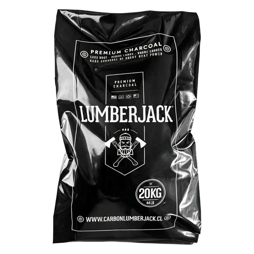 Carbón Premium Charcoal Lumberjack 20 kg_1