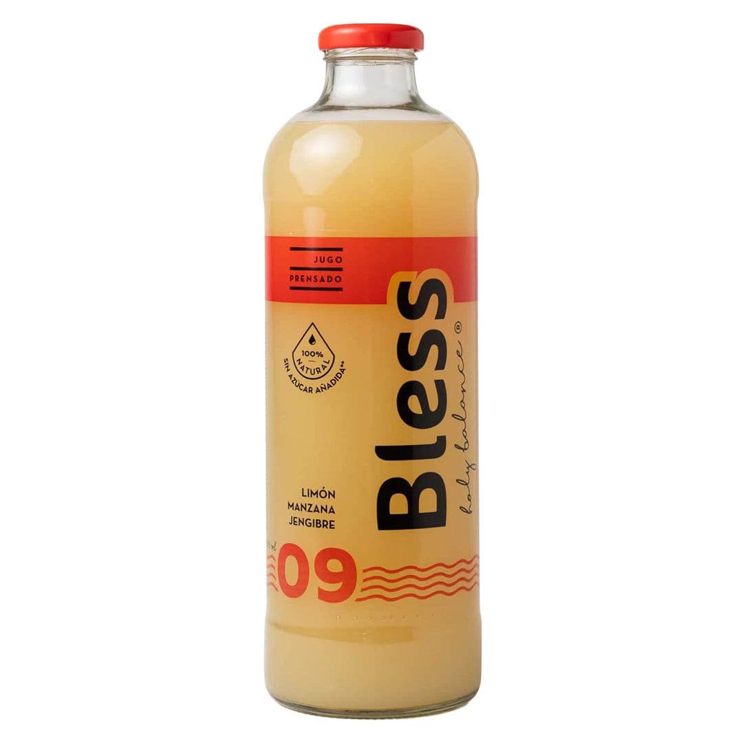 Jugo Bless 09 Limón, Manzana y Jengibre 1L_1