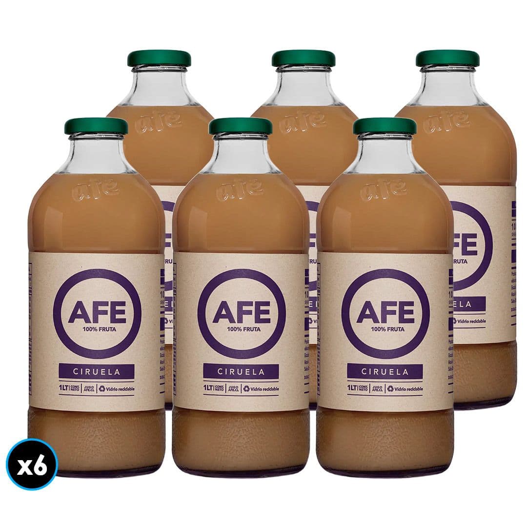 6x Jugo AFE Ciruela 1L _1