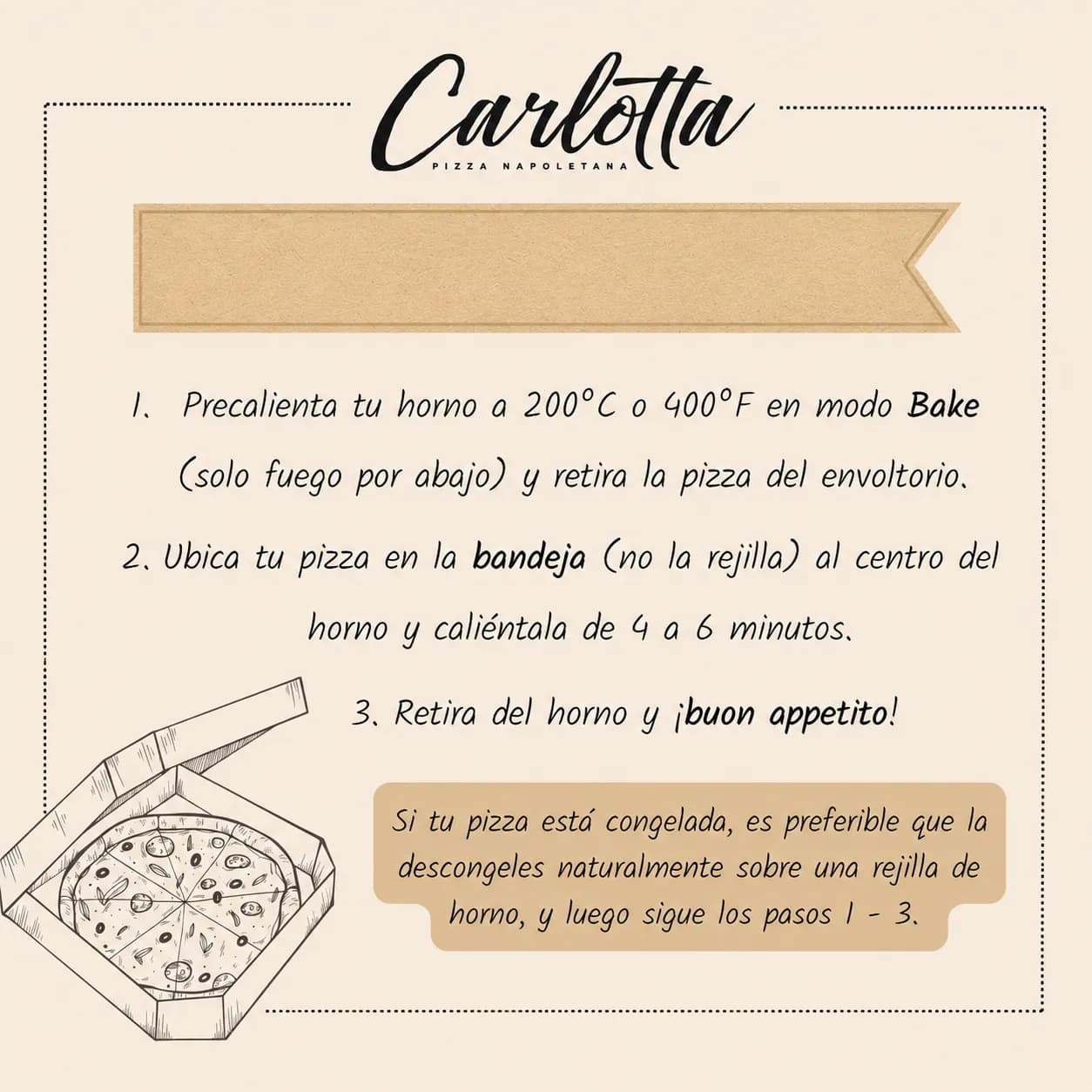 Pizza Carlotta Napoletana Carlotta 450grs_2